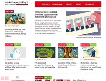 Tablet Screenshot of marketing.org.pl