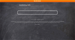 Desktop Screenshot of marketing.info
