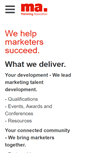 Mobile Screenshot of marketing.org.nz