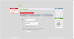 Desktop Screenshot of marketing.at