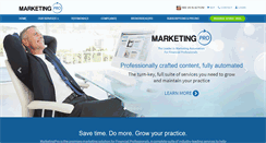 Desktop Screenshot of marketing.pro